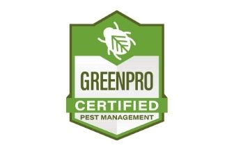 our Burnaby pest control team is certified by Green Pro